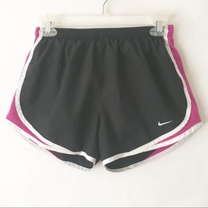 Nike Black White Pink Built in Support Shorts